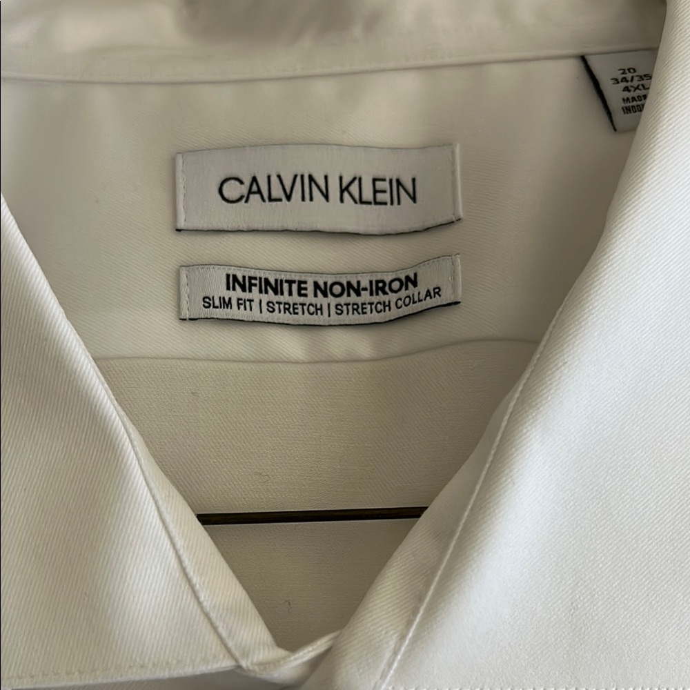 Calvin Klein White Dress Shirt